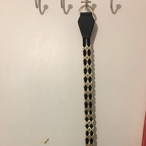 Gold and black belts for sale